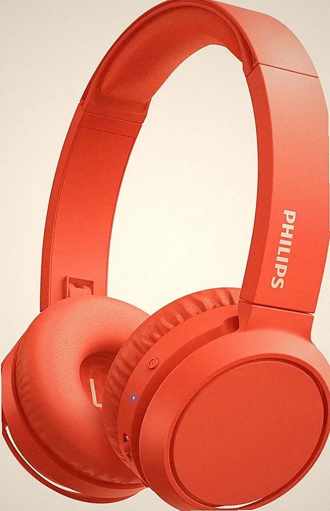 Philips TAH4205RD/00 Bluetooth On-Ear Kopfhörer Bass Boost Rot Neu