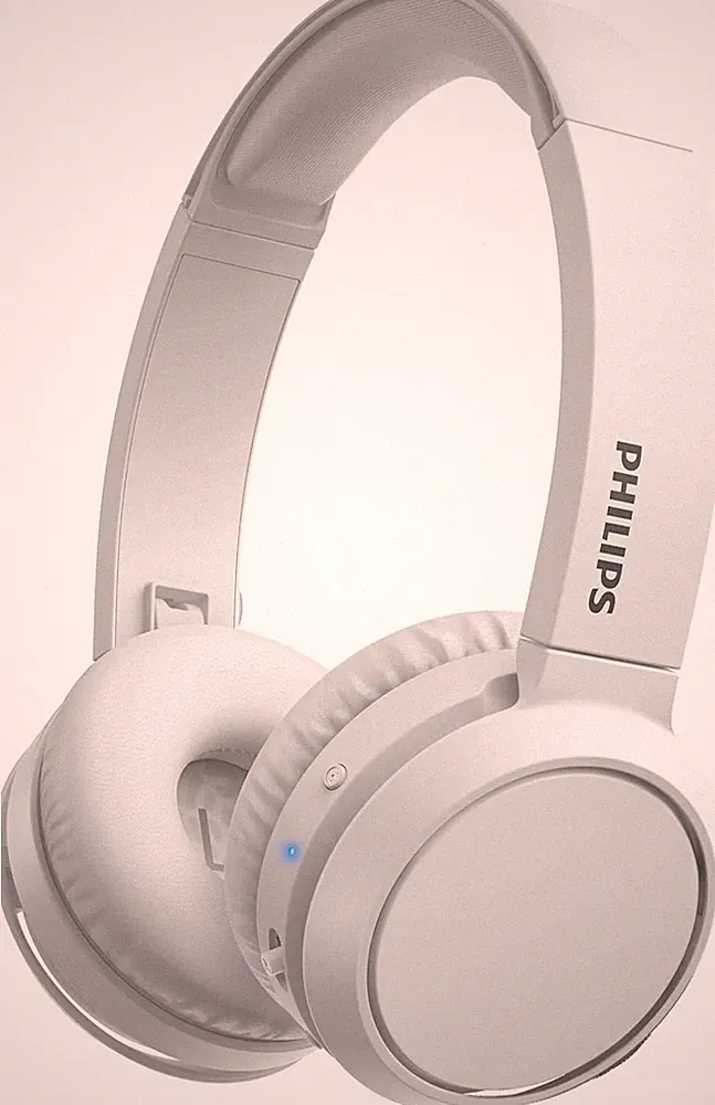 PHILIPS TAH4205WT Drahtlose Kopfhörer Supra Aural Bluetooth-32-mm-Treiber -Weiß