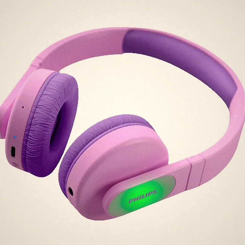 Philips TAK 4206 PK/00 On-ear Kinder Kopfhörer Pink Bluetooth kabellos