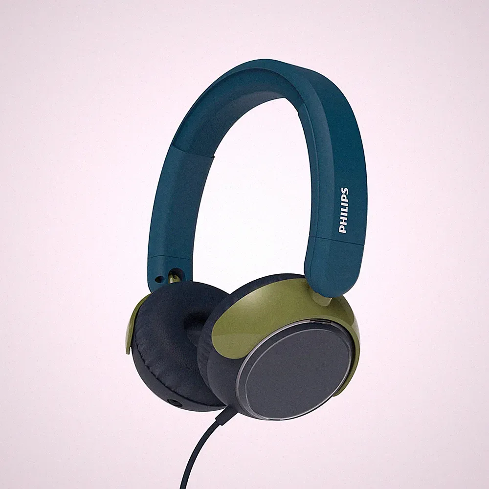 Philips TAK2000CT/00 kristallisches blaugrün On-Ear Kopfhörer #1907470