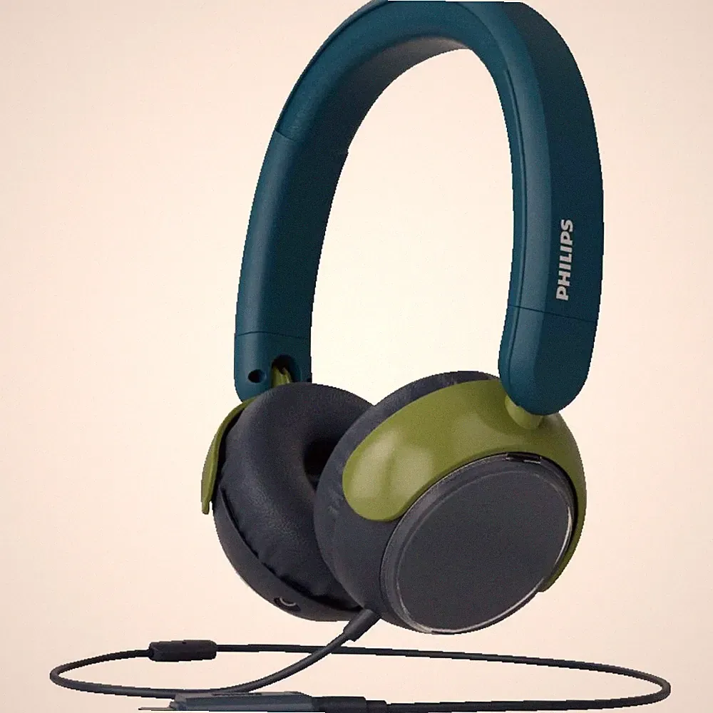 Philips TAK2000CT/00 Over-ear Kopfhörer Kristallisches Blaugrün Bluetooth