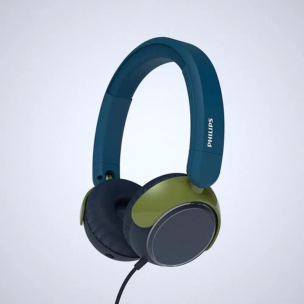 Philips TAK2000CT 2000-Serie mit kabelgebundenem Kopfhörer für Kinder