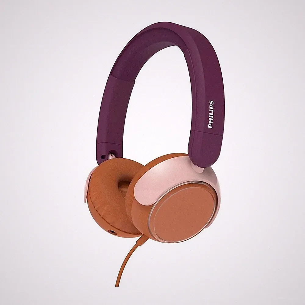 Philips TAK2000MP Kinder Kopfhörer 3,5mm Lila
