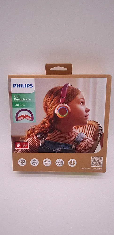 Philips TAK4200MP 4000 series Kinder On-Ear Kopfhörer lila, B-Ware Neuwertig