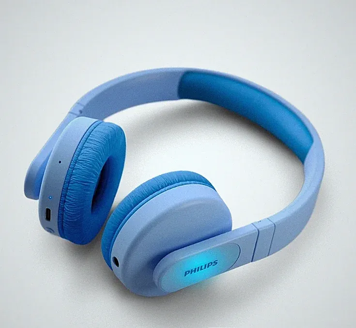Philips TAK4206BL/00 Kinderkopfhörer, blau