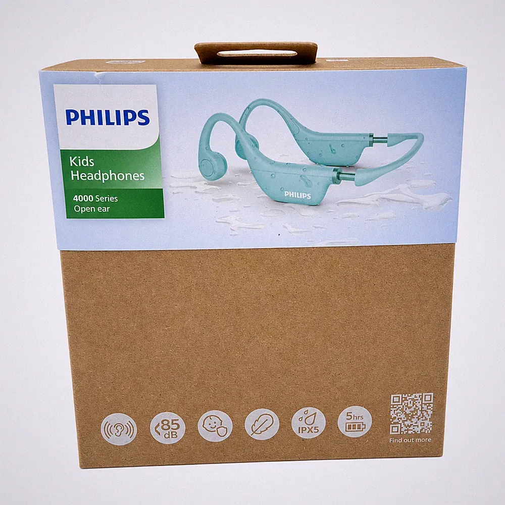 Philips TAK4607 Kabellose Open-Ear Kopfhörer Kinder IPX5 Türkis