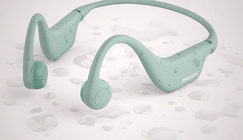 Philips TAK4607GR/00 Kabellose Open-Ear-Kopfhörer für Kinder, IPX5 Wasserschutz