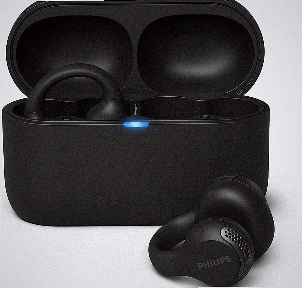 Philips TAQ2000BK True Wireless Bluetooth Ohrhörer 28 Stunden Spielzeit Schwarz