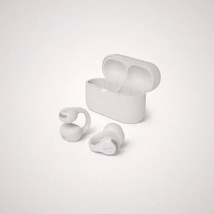 Philips TAQ2000WT Weiße True Wireless Open-Ear Kopfhörer