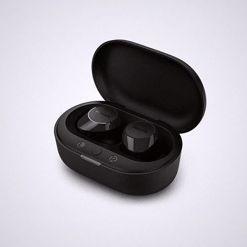 Philips TAT1209BK In-Ear Kopfhörer TWS Headset-Funktion Bluetooth USB-C schwarz
