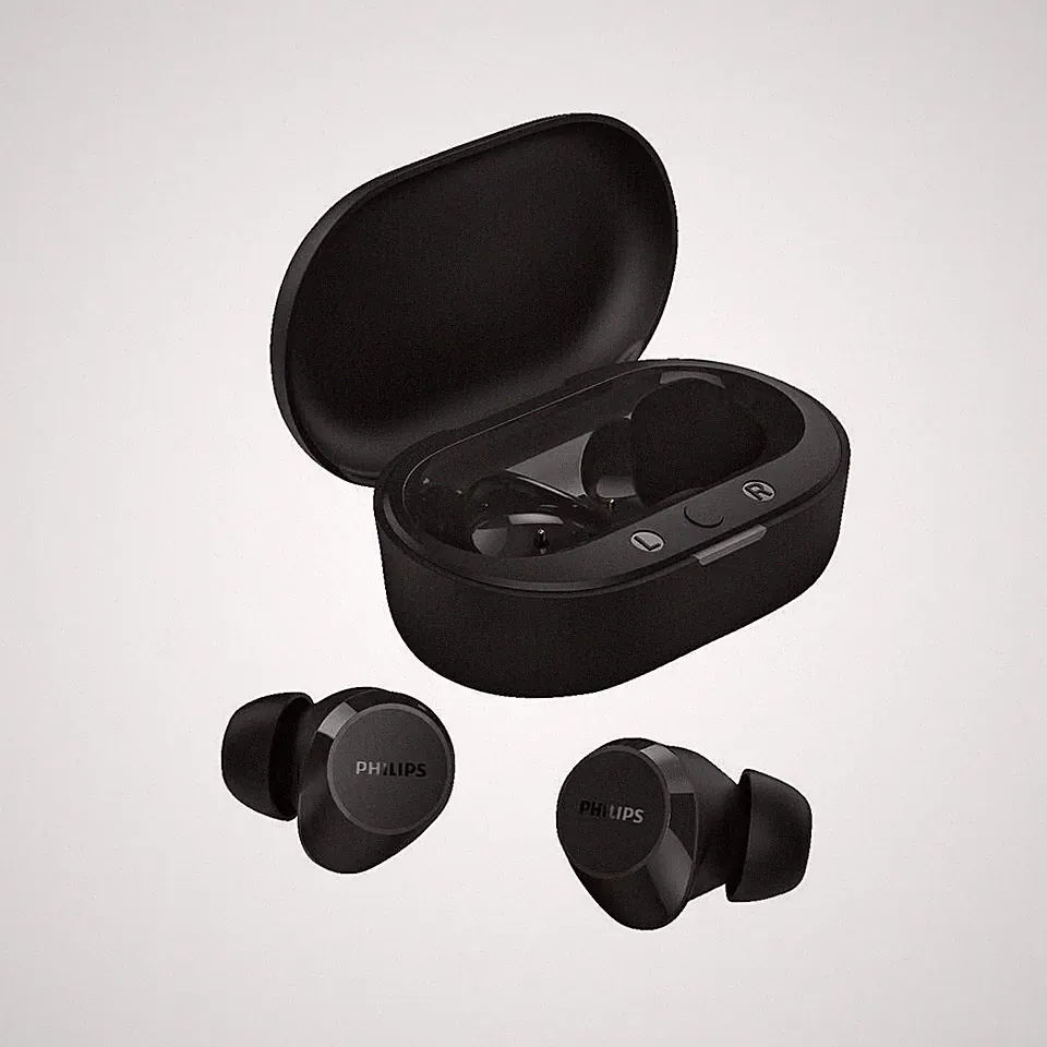 PHILIPS TAT1209BK TWS, In-ear Kopfhörer Bluetooth Schwarz