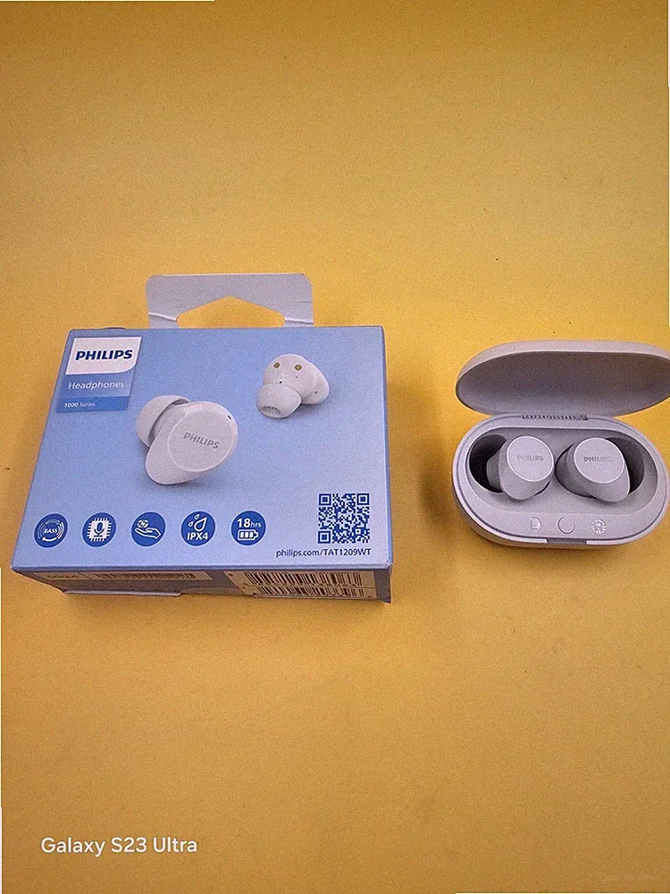 PHILIPS TAT1209WT/00 TWS, In-ear Kopfhörer Bluetooth WEIß