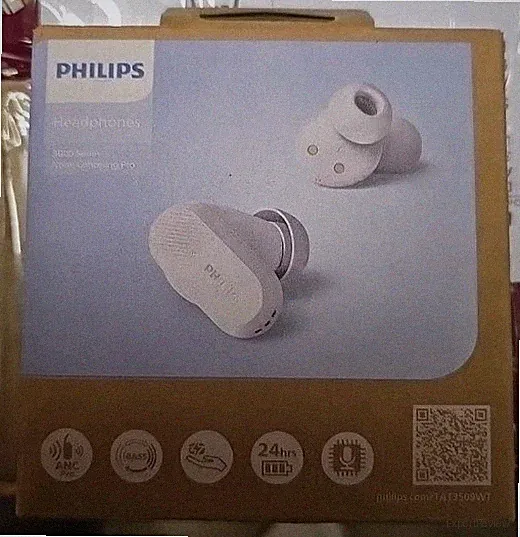 Philips TAT3509GY Noise Cancelling True Wireless In Ear Bluetooth Kopfhörer- NEU
