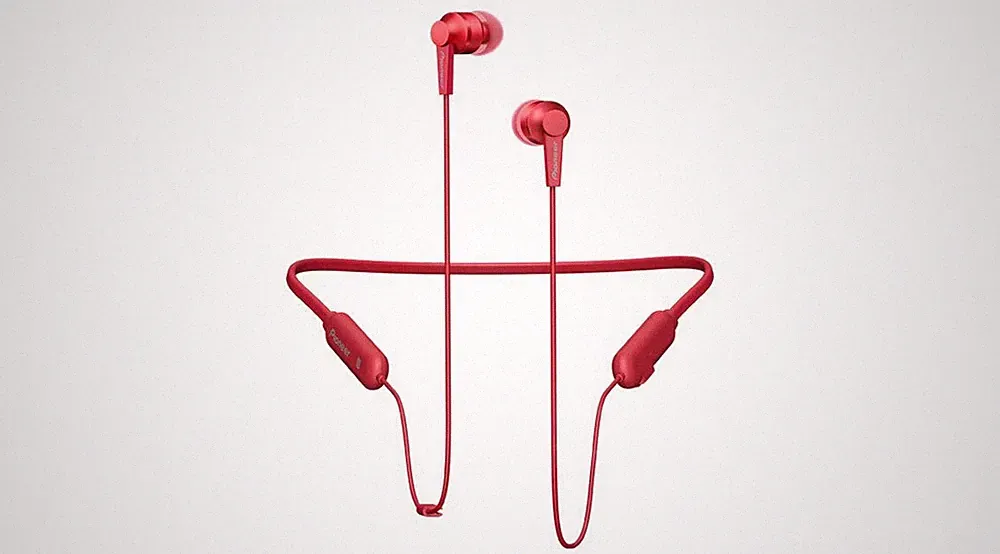 Pioneer C7 In-Ear Wireless Kopfhörer Bluetooth Rot 5Hz-22kHz SE-C7BT-R