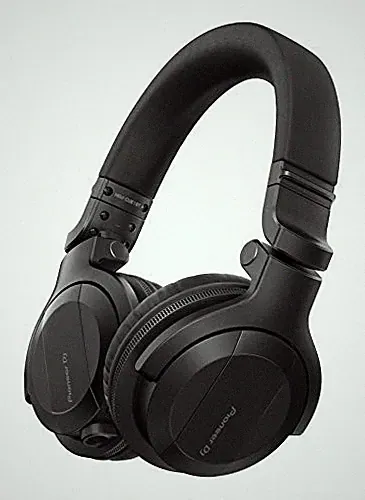 Pioneer DJ HDJ-CUE1BT-K Bluetooth DJ-Kopfhörer mattschwarz kabellos kabelgebu...