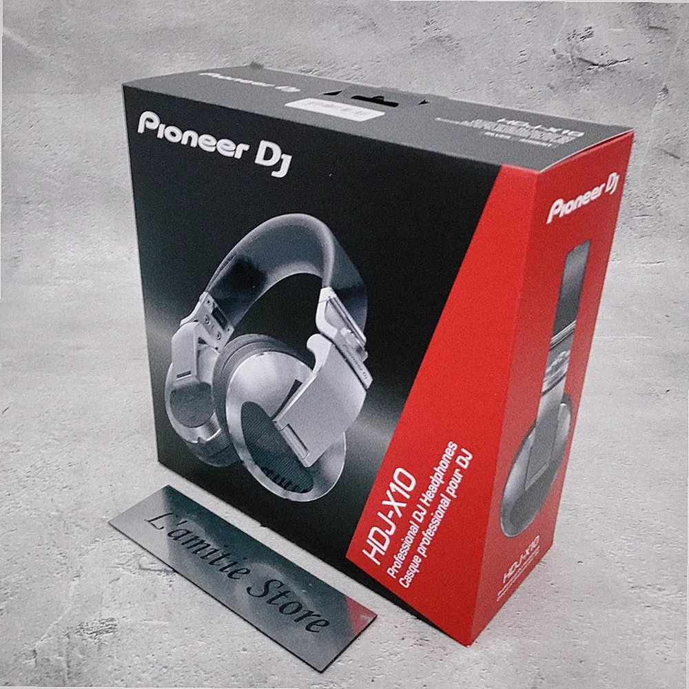 Pioneer DJ HDJ-X10 Flaggschiff professionelle Over-Ear DJ-Kopfhörer silber...