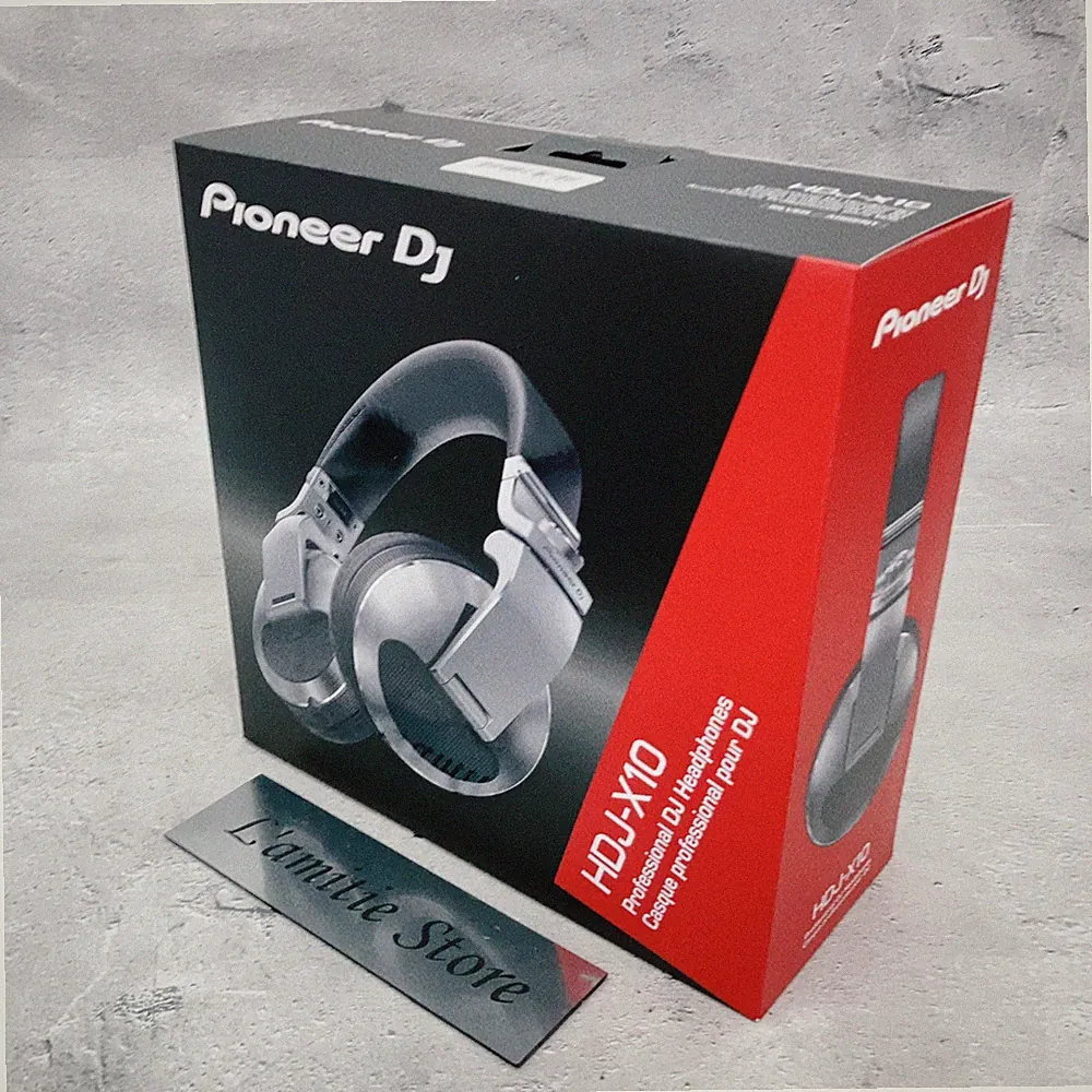 Pioneer DJ HDJ-X10 Flaggschiff professionelle Over-Ear DJ-Kopfhörer silber HD...