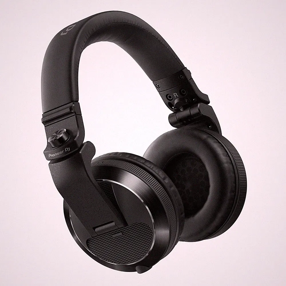 Pioneer DJ Profi On-Ear Kopfhörer HDJ-X7 Pro Stereo 102dB Schwarz 5 - 30.000 Hz