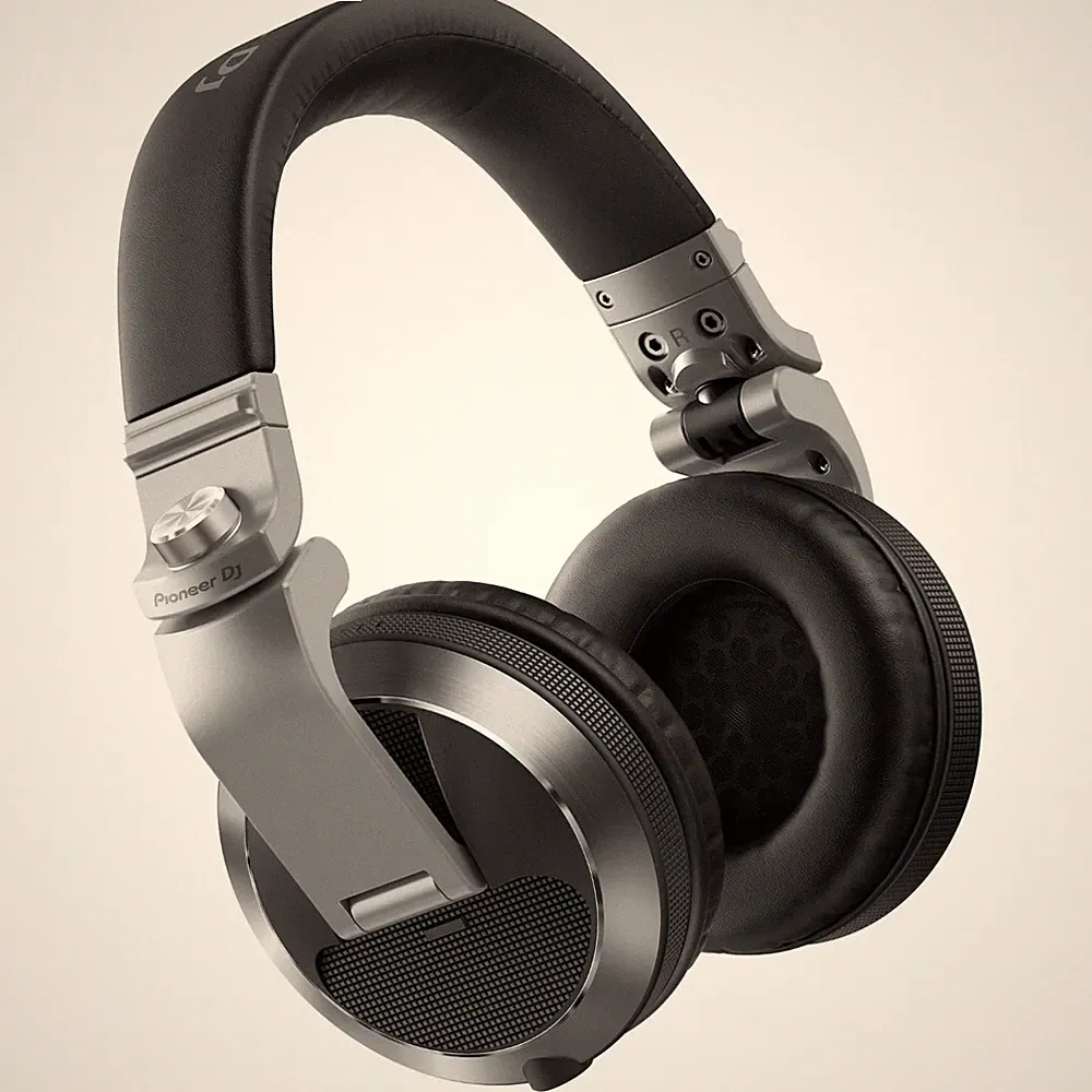 Pioneer DJ Profi On-Ear Kopfhörer HDJ-X7 Pro Stereo 102dB Silber 5 - 30.000 Hz