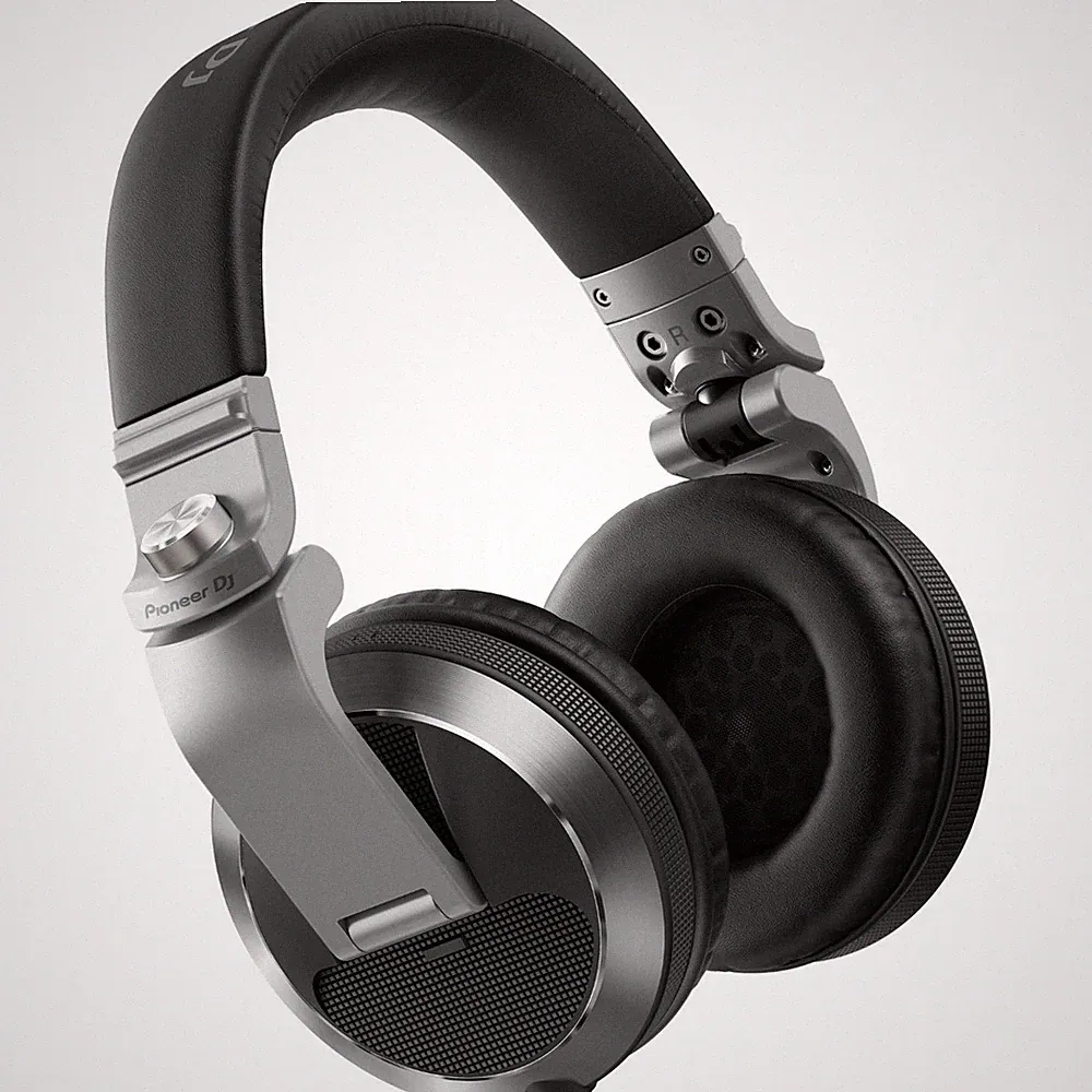 Pioneer DJ Profi On-Ear Kopfhörer HDJ-X7 Pro Stereo 102dB Silber 5 - 30.000 Hz