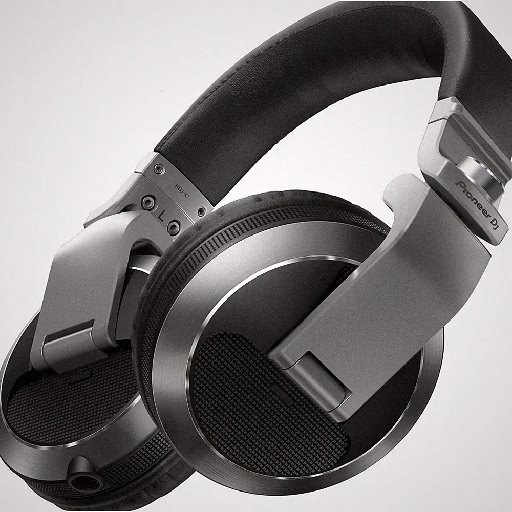 Pioneer HDJ-X7-S Kopfhörer Dj Profi Geschlossen Faltbar, Kabel Ausziehbar