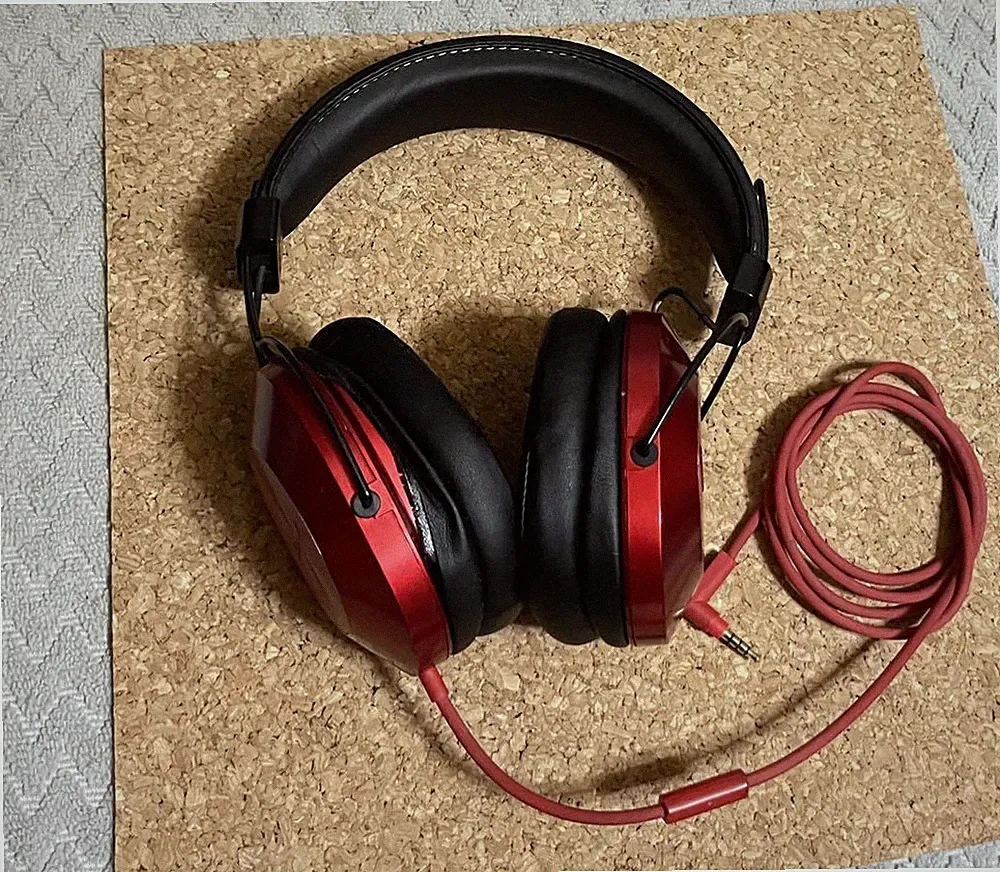 Pioneer SE-MS5T versiegelter Kopfhörer Casque kabelgebunden Stereo Hi-Res rot...