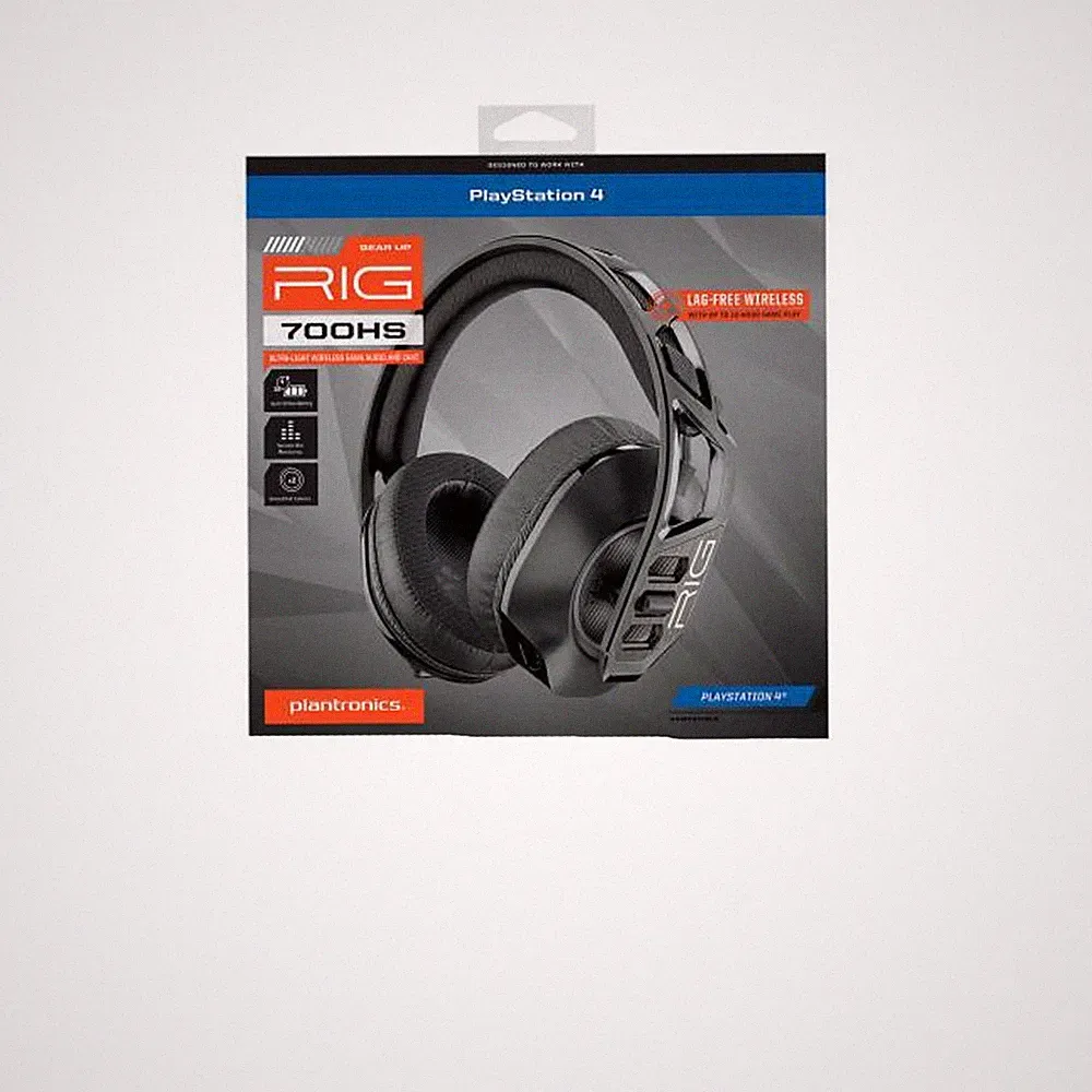 Plantronics RIG 700HS Gaming-Headset PS4 PC Akku Over-Ear Kopfhörer Leicht
