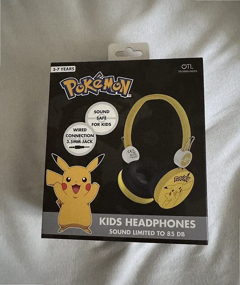 Pokemon Switch Pikachu Kopfhörer Kinder Kinderschutz 85 Dezibel Nintendo Laptop