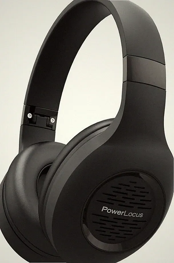 PowerLocus Bluetooth Kopfhörer Over Ear, Kabellose Kopfhörer Faltbarer mit M