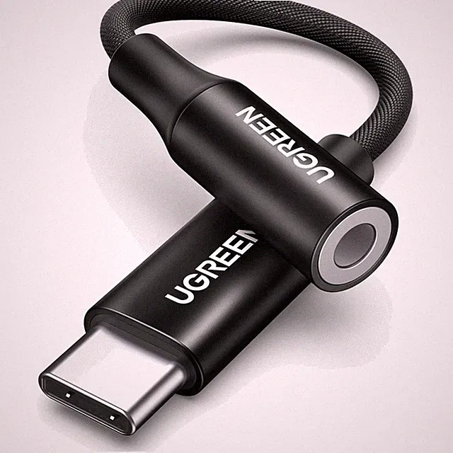 Praktischer UGREEN USB C auf 3.5mm Adapter – Exquisite Klangqualität