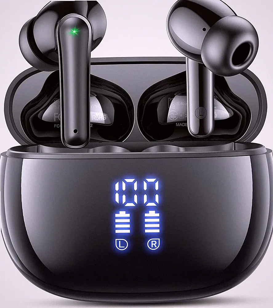 Premium Bluetooth Kopfhörer Kabellos, In Ear Ohrhörer Langlebig Robust