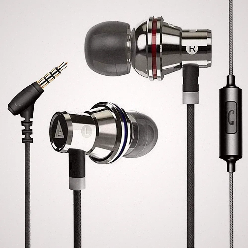 Premium Headset Kopfhörer QKZ-KD3 Pro HiFi In-Ear-Headset Ohrhörer