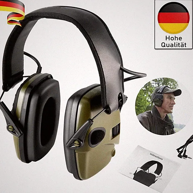 Profi Impact Sport - Aktiver Kapsel-Gehörschutz für Jagd- & Schießsport