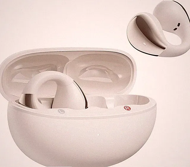 QCY Crossky C30 Open Ear Kopfhörer,Kabellose Bluetooth 5.4 Clip On Kopfhörer,4 M