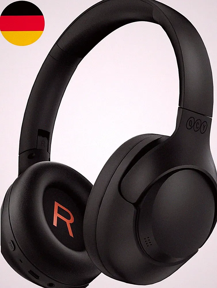 QCY H3 ANC Bluetooth Kopfhörer over Ear,Hybrid Active Noise Cancelling Kopfhörer