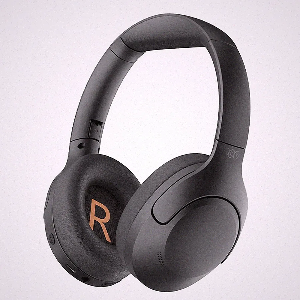 QCY H3 Lite Over-Ear Kopfhörer | 50dB ANC | LDAC | BT 5.4 | 55Std | Schwarz