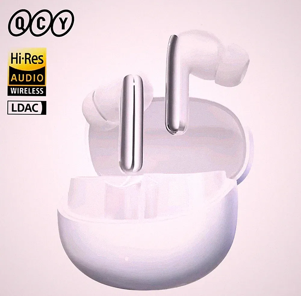 QCY MeloBuds Pro Kopfhörer ANC Bluetooth 5.3 TWS - kabellose Stereo Ohrhörer-NEU