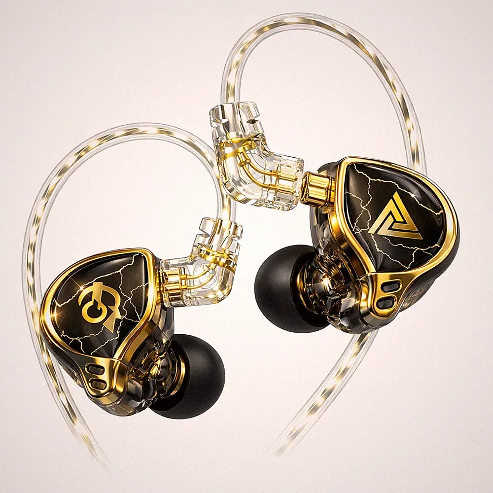 ✅QKZ x HBB In-Ear Kopfhörer – 10mm Dynamic Driver, Bassstark, 2-Pin HiFi