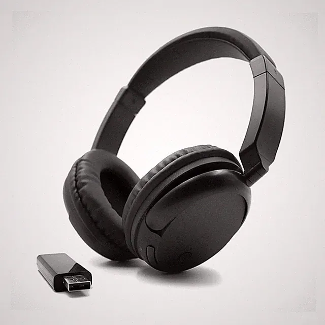 Queemie Bluetooth Kopfhörer KST-900 Over-Ear 30h Akku USB-Sender Funkkopfhörer