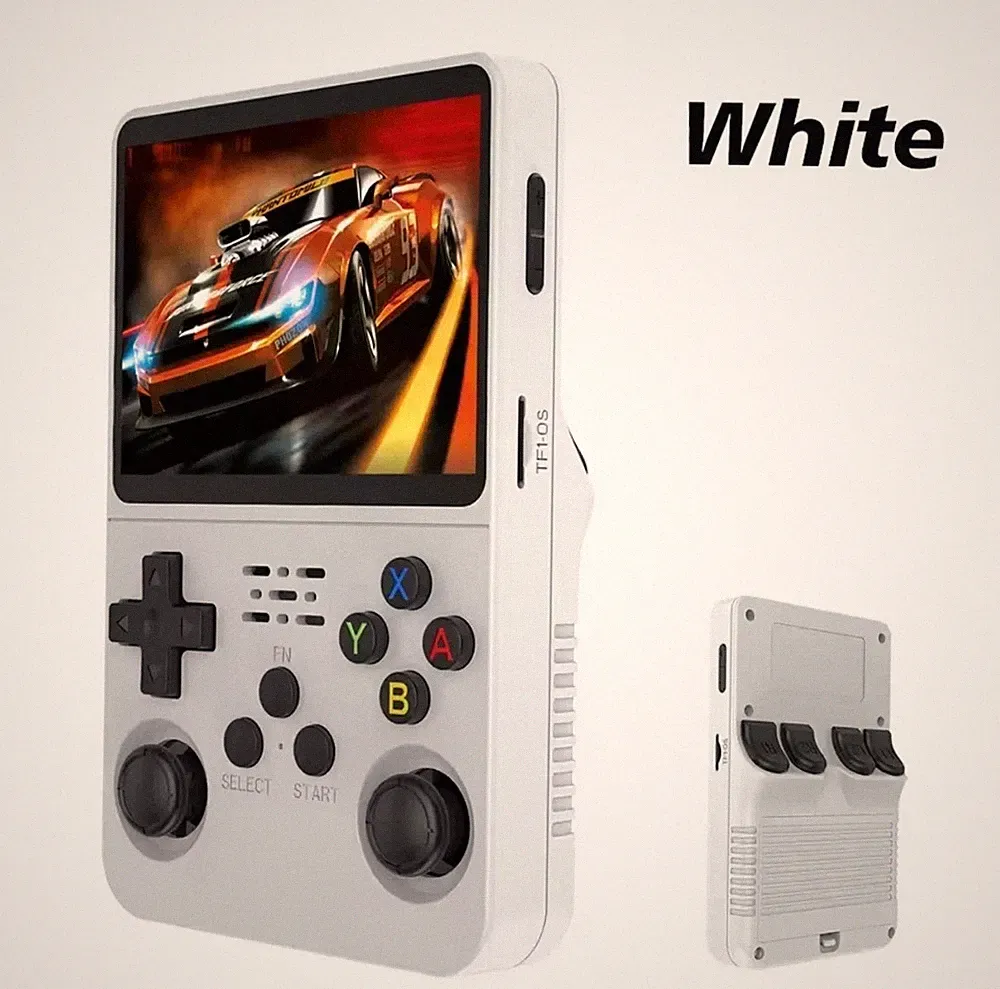R36S Retro Handheld Videospiel Konsole 21000+ Spiele 3.5 Zoll IPS 128GB, NEU&OVP