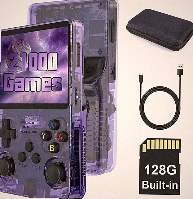 R36S Retro Handheld Videospiel Konsole - 21000 Spiele vorinstalliert Videospiel