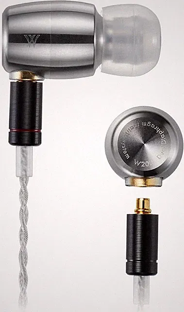Radius DUUBLEVE HP-W200 Edelstahl IEM Hi-Res 3,5 mm 4,4 mm Balance Kabel Kopf...