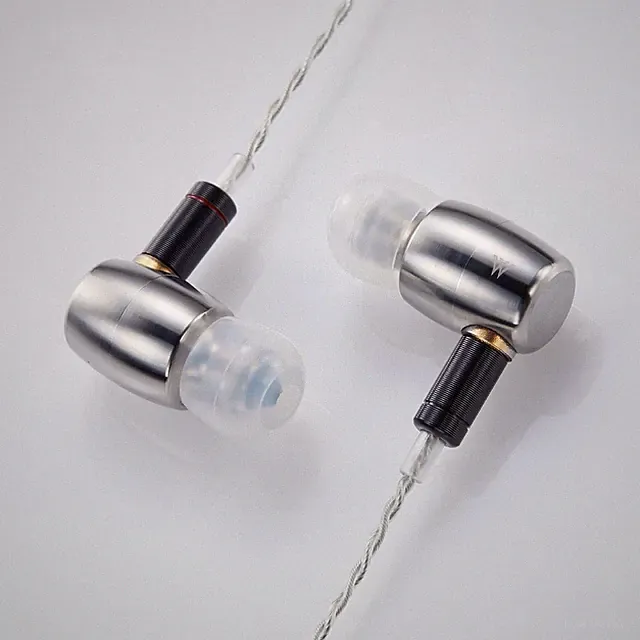 Radius DUUBLEVE HP-W300 Titanium IEM Hi-Res 3,5 mm 4,4 mm Balance Kabel Kopfh...