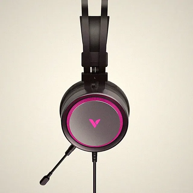 Rapoo VPRO VH530 3,5mm Virtual 7.1 Surround Sound RGB Gaming Headset schwarz