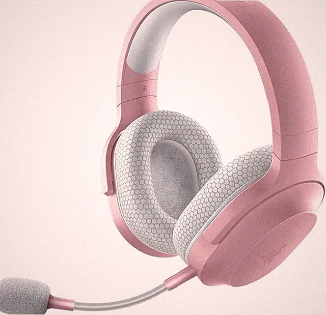 Razer Barracuda X 2022 Ohne Ohrpolster - Gaming-Headset - USB - quartz pink