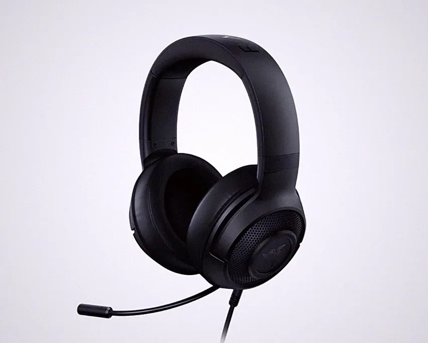Razer Kraken X Lite Gaming Headset Schwarz 7.1 Surround Sound 3,5mm Leicht PS4 P