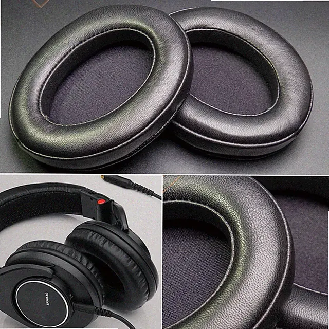 Real Leather Ear Pad Foam Cuhion For Shure SRH 440 940 1840 840 HPAEC Headphone