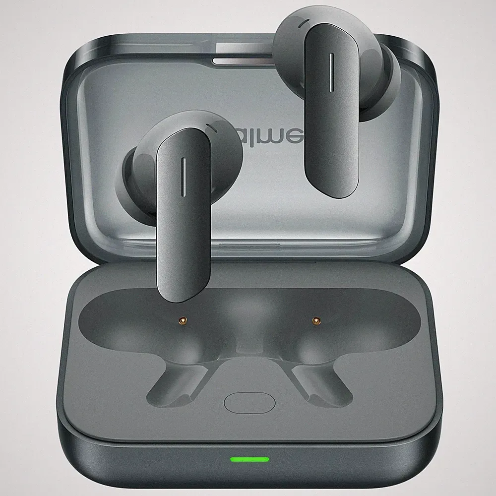 realme Buds Air 7 True Wireless-Kopfhörer mit ANC 52 dB, Hi-Res Audio, Moosgrün