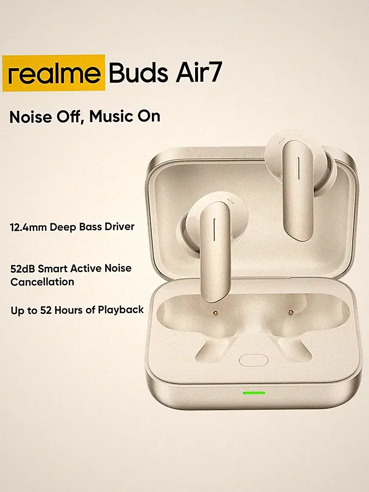 Realme Buds Air 7 True Wireless Ohrhörer mit beeindruckendem Klang und Billig24
