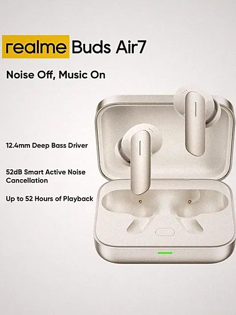 Realme Buds Air 7 True Wireless Ohrhörer mit beeindruckendem Klang und Billig24